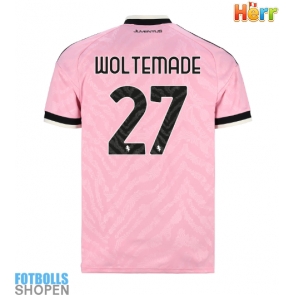 Billiga Juventus Nick Woltemade #27 Bortatröja 2026-27 Kortärmad